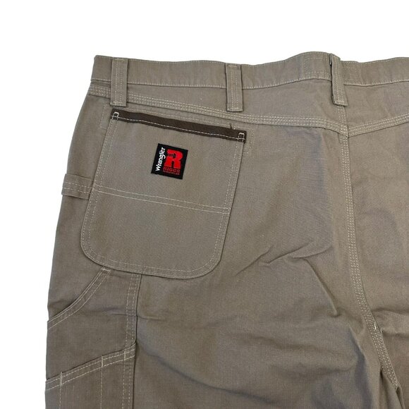 Wrangler Riggs Workwear Cargo Carpenter Shorts Men SZ 46 Relaxed Fit With Tags - Picture 10 of 13